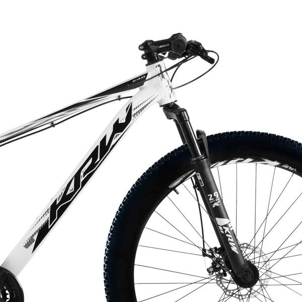 Imagem de Bicicleta Aro 29 KRW Alumínio Shimano TZ 21 Velocidades Freio a Disco Suspensão Mountain Bike KR7