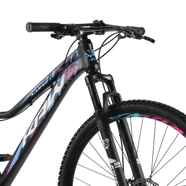 Imagem de Bicicleta Aro 29 KRW Alumínio Shimano TZ 21 Velocidades Freio a Disco Suspensão Mountain Bike KR7