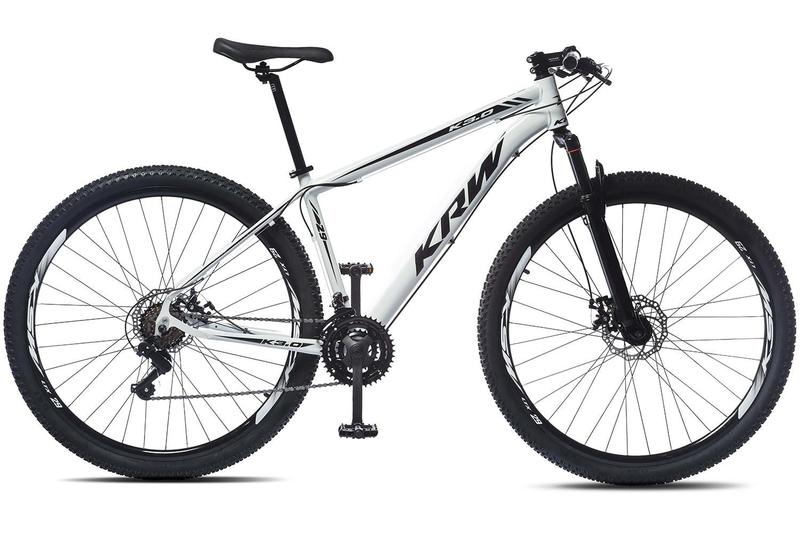 Imagem de Bicicleta Aro 29 KRW Alumínio Shimano TZ 21 Velocidades Marchas Freio a Disco Suspensão dianteira MountainBikeSH21