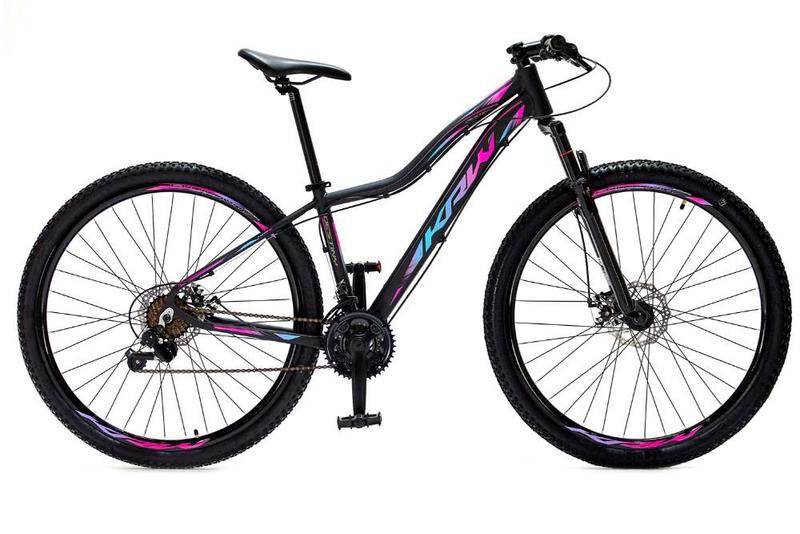 Imagem de Bicicleta Aro 29 KRW Alumínio Shimano TZ 21 Velocidades Marchas Freio a Disco Suspensão dianteira MountainBikeSH21