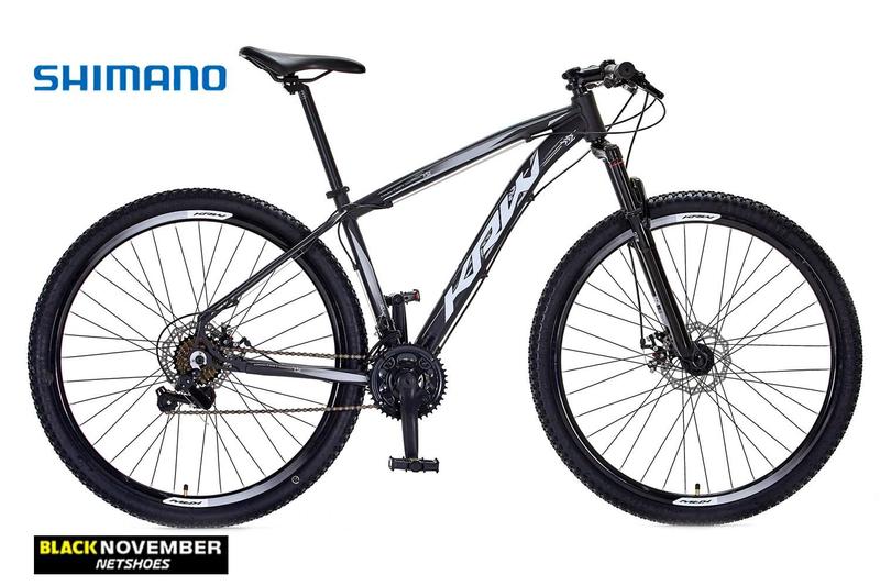 Imagem de Bicicleta Aro 29 KRW Traction Alumínio Shimano 21 Vel Freio a Disco SX27