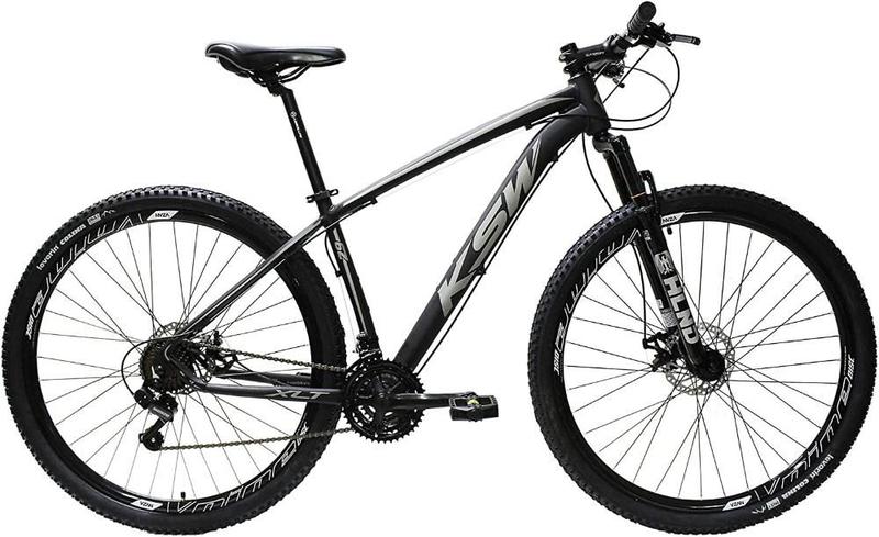 Bicicleta Aro 29 Ksw 24 Marchas Freios a Disco e Suspensão Bicicleta Aro 29 Ksw 24 Marchas Freios a Disco e Suspensão