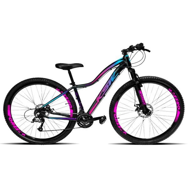 Imagem de Bicicleta Aro 29 Ksw 24v Shimano Freios a Disco Garfo Rígido