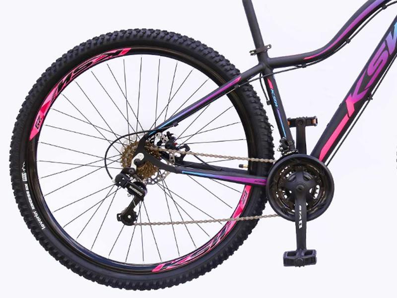 Imagem de Bicicleta Aro 29 KSW MWZA 2020 Feminino 21v Shimano Tourney