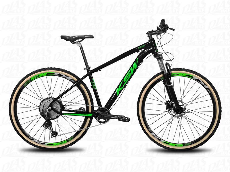 Imagem de Bicicleta Aro 29 KSW XLT 12 Velocidades 1x12v Pedivela Single Coroa Unica P.Quadrada K7 11/50D Freio a Disco Garfo de Suspensão