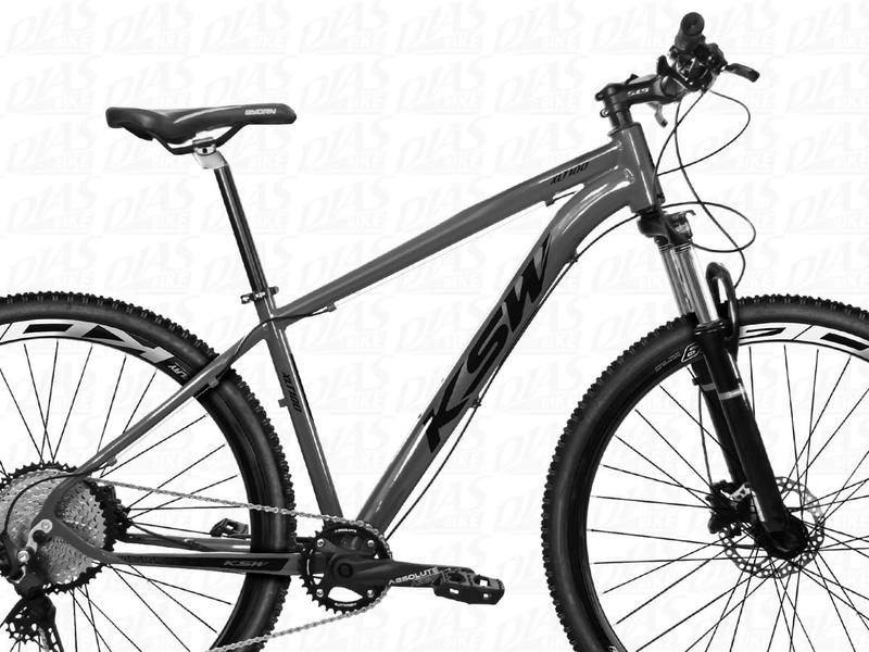 Imagem de Bicicleta Aro 29 KSW XLT 12V Freios Hidráulico Susp C/ Trava