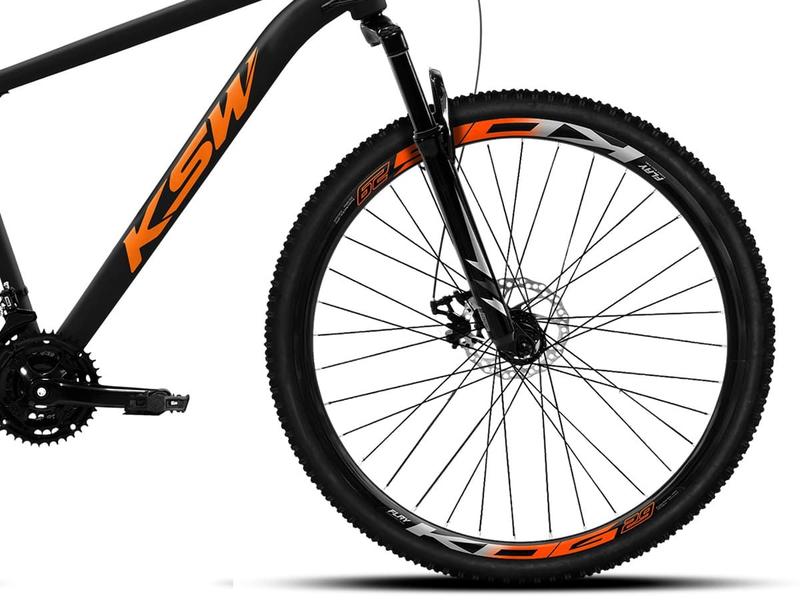 Imagem de Bicicleta Aro 29 KSW XLT 21v Câmbio Indexado Freio a Disco