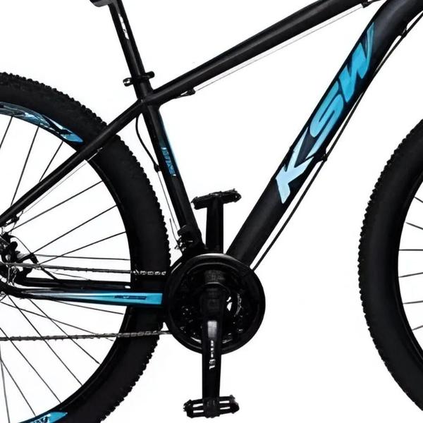 Imagem de Bicicleta Aro 29 Ksw Xlt 21v Cambios Shimano