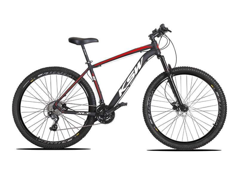 Imagem de Bicicleta Aro 29 KSW XLT 27v Hidráulico K7 e Trava