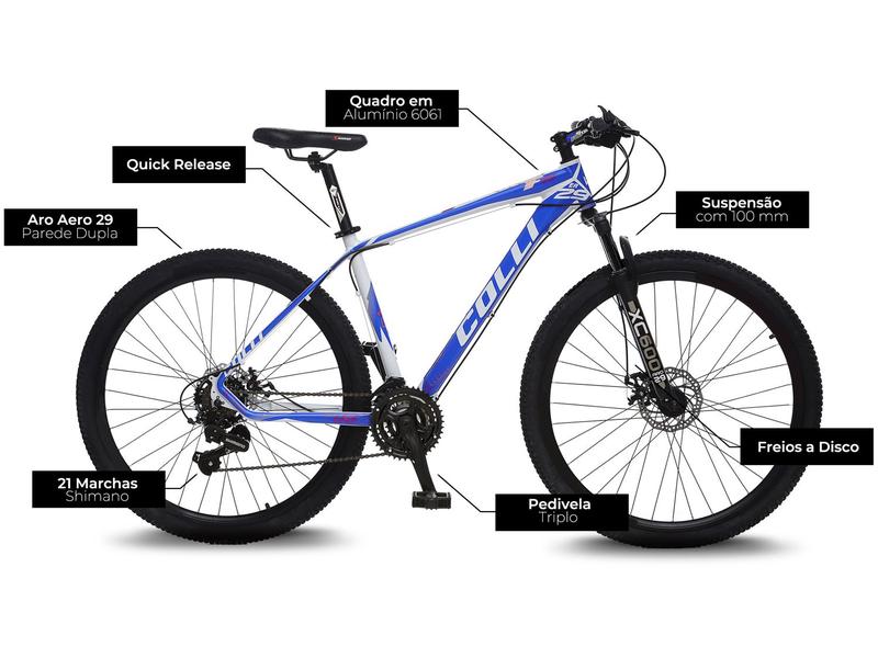 Imagem de Bicicleta Aro 29 Mountain Bike Colli F11