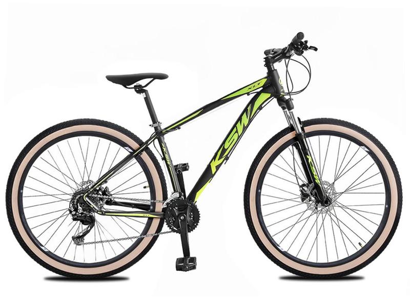 Imagem de Bicicleta Aro 29 MTB KSW 24V 3x8V Freio a Disco e Cubo K7