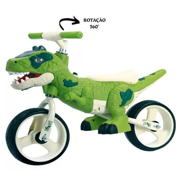 Imagem de Bicicleta Balance Bike Dino T-rex Aro 12 - Equilíbrio