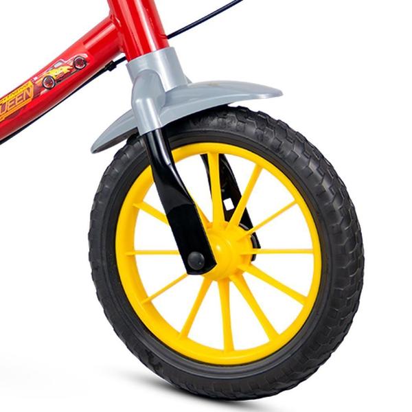 Imagem de Bicicleta Balance Bike Infantil Carros Aro 12 - Nathor