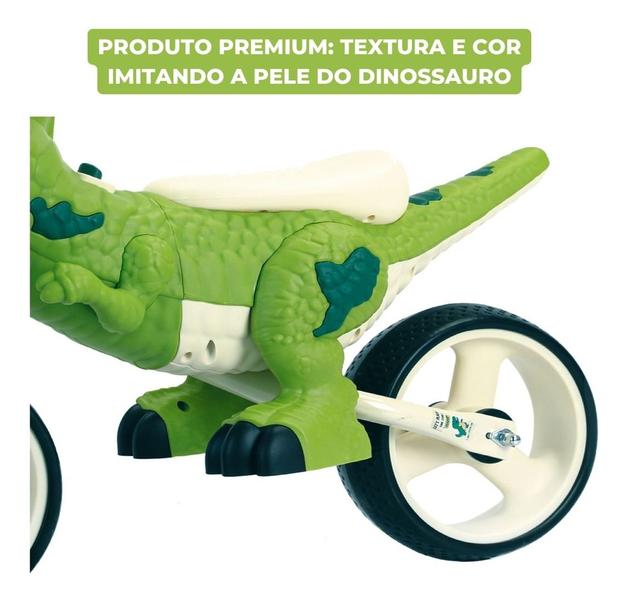 Imagem de Bicicleta Balance Dino Bike Equilíbrio Com Som E Luz Aro 12