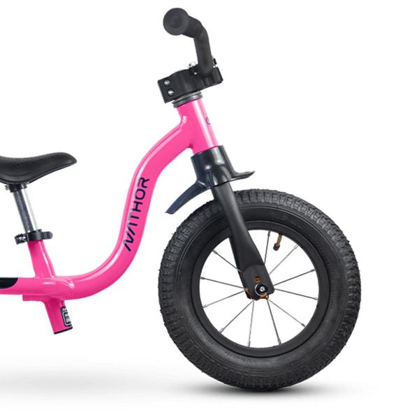 Imagem de Bicicleta Balance Infantil Raiada Rosa - Nathor