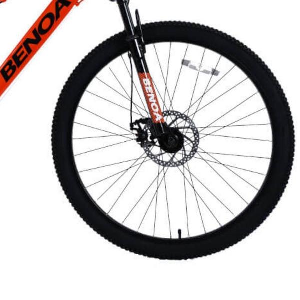 Bicicleta Benoá G26K0912 Laranja Aro 26 Freio V-Brake Quadro Aço