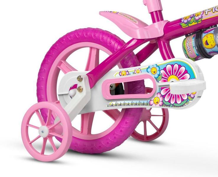 Imagem de Bicicleta Bicicletinha Flower Meninas Aro 12 - Nathor