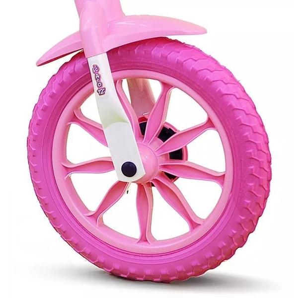 Imagem de Bicicleta Bicicletinha Flower Meninas Aro 12 - Nathor