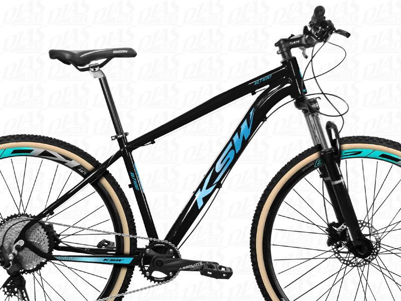 Imagem de Bicicleta Bike aro 29 KSW 12V Freio Hidráulico Susp C Trava