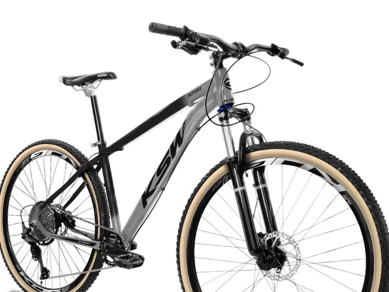 Imagem de Bicicleta Bike Aro 29 MTB KSW XLT Cassete 12 Vel Freio a Disco Mecânico