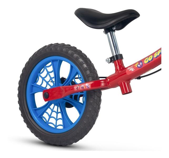 Imagem de Bicicleta bike Balance Infantil Homem Aranha Nathor Aro 12