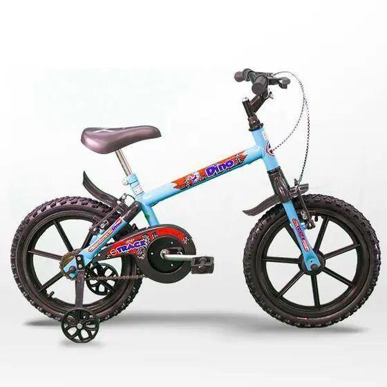 Imagem de Bicicleta Bike Infantil Azul/Preto Aro 16 - Tk3 Track