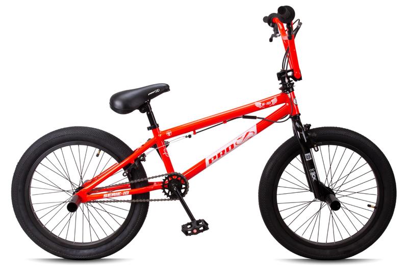 Imagem de Bicicleta BMX Aro 20 Pro-X Serie 10 Rotor Pedaleiras Freio U-Brake Pneu Balão