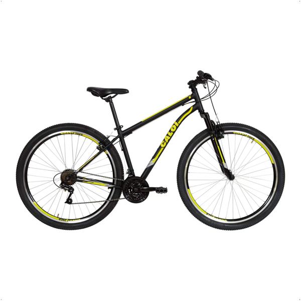 Imagem de Bicicleta Caloi Velox V-Brake Preto Fosco Tamanho 17 Aro 29 21 Marchas Ano 2023 - 004500.19000