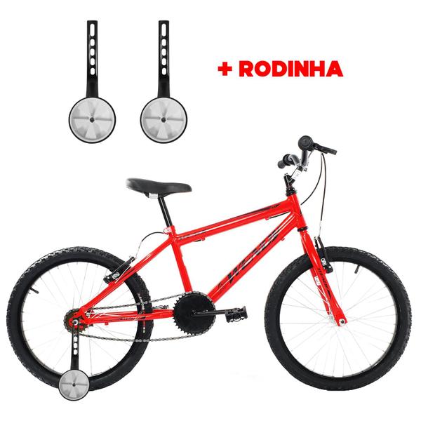 Imagem de Bicicleta Com Rodinha Infantil Aro 20 Masculina Wendy Vbrake