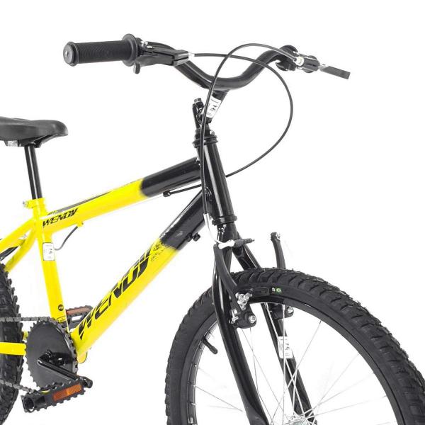 Imagem de Bicicleta Com Rodinha Infantil Aro 20 Masculina Wendy Vbrake