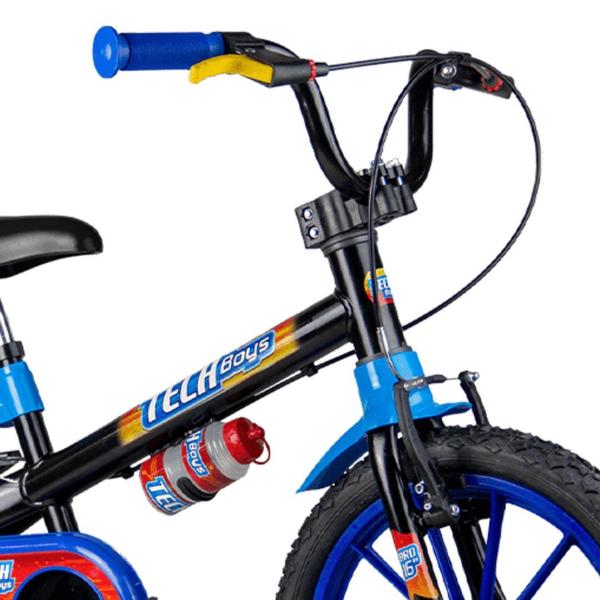 Imagem de Bicicleta com Rodinha Infantil Masculina Tech Boys Aro 16 Nathor