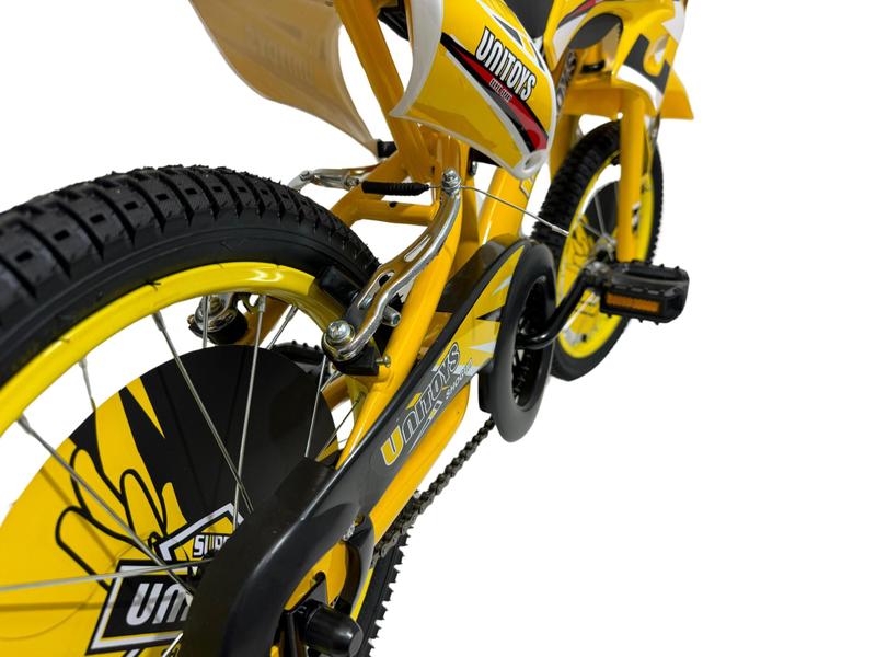 Imagem de Bicicleta Cross Infantil Aro 16 Moto Bike C/ Rodinha Menino