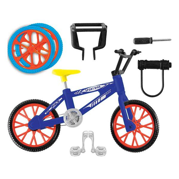 Imagem de Bicicleta de Dedo Mini Bike Radical - Art Brink: Diversão em Miniatura com Acessórios