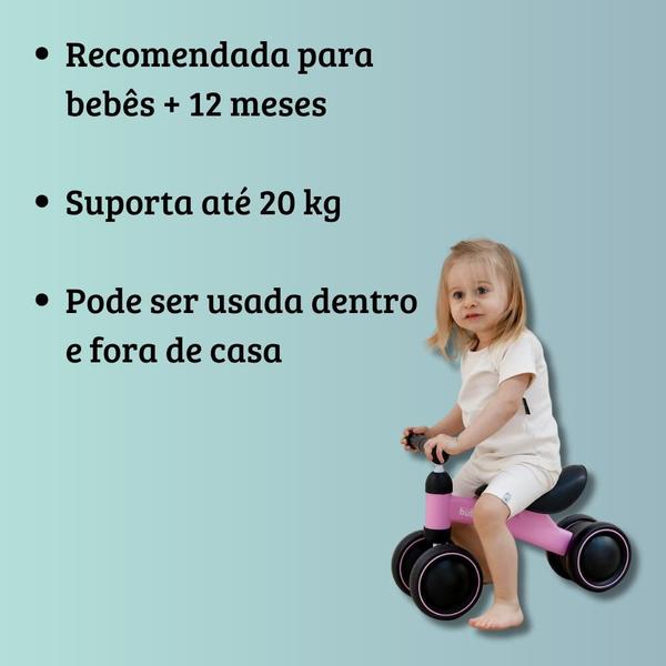 Imagem de Bicicleta de equilíbrio 4 rodas buba