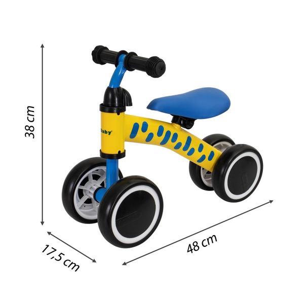 Imagem de Bicicleta De Equilíbrio Andador Infantil 4 Rodas para bebê