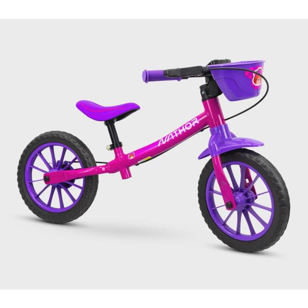 Imagem de Bicicleta de Equilibrio Aro 12 Balance Feminina - Nathor