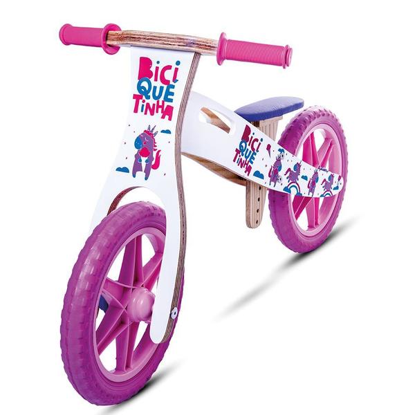 Imagem de Bicicleta De Equilíbrio Balance Bike Unicórnio Biciquétinha