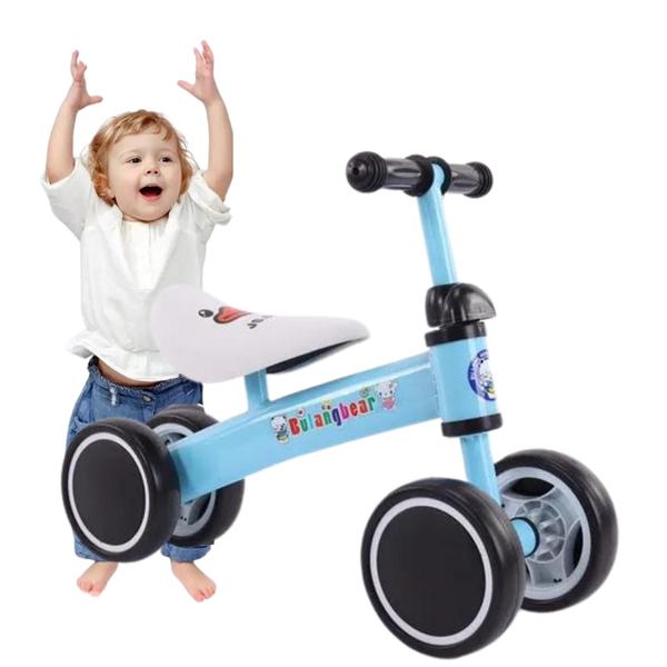 Imagem de Bicicleta De Equilíbrio Infantil 4 Rodas Sem Pedal Cor