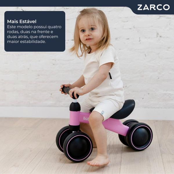 Imagem de Bicicleta de Equilíbrio Infantil Baby Transição 4 Rodas Brinquedo Criança BUBA