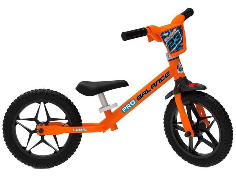 Imagem de Bicicleta de Equilíbrio Infantil Bandeirante - Pro Balance Laranja