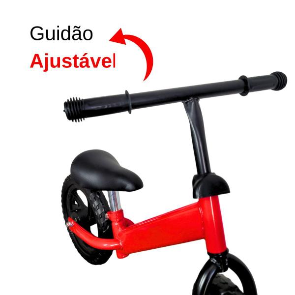 Imagem de Bicicleta De Equilibrio Infantil DM Radical Sem Pedal Suporta Até 25Kg DM6237