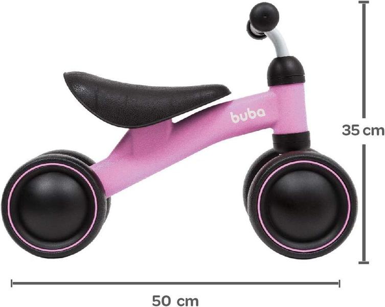 Imagem de Bicicleta De Equilíbrio Infantil Sem Pedal 4 Rodas Buba