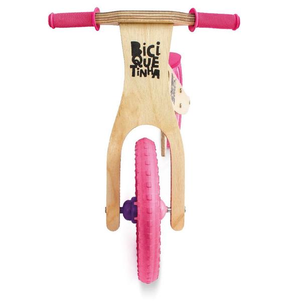 Imagem de Bicicleta De Equilíbrio Sem Pedal Wooden Rosa