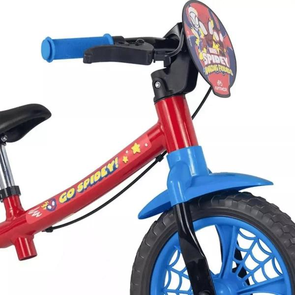 Imagem de Bicicleta de Equilibrio Spider Man Sem Pedal Nathor