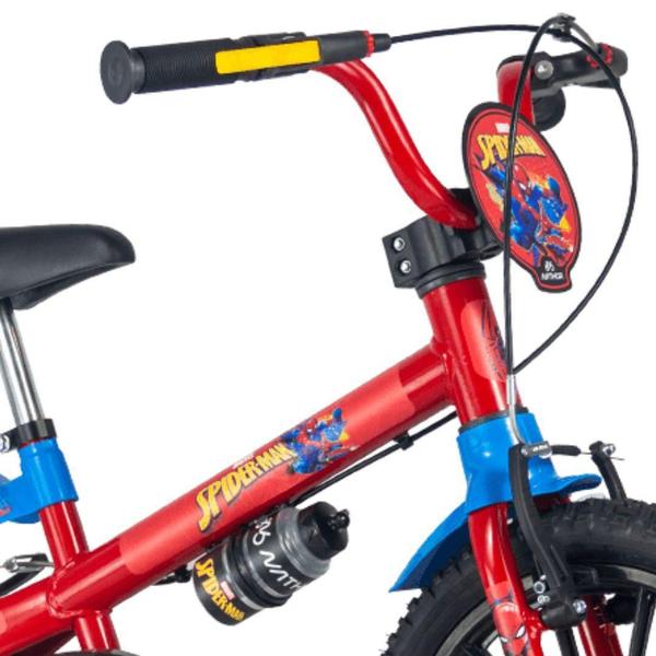 Imagem de Bicicleta Do Homem Aranha Aro 16 Infantil Nathor