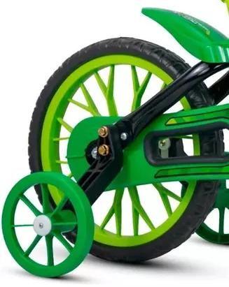 Imagem de Bicicleta do Hulk Verde Passeio 4 itens