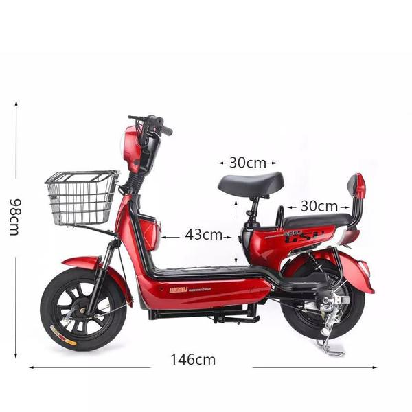 Imagem de Bicicleta Elétrica Adulto Sem Cnh Scooter Com Acelerador 350 - City 350w