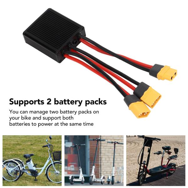 Imagem de Bicicleta elétrica com conector de bateria dupla 20V-72V 40A Bewinner