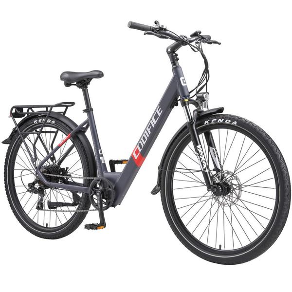 Imagem de Bicicleta Elétrica Lítio Alumínio 350W 7V Shimano Zelena Azul