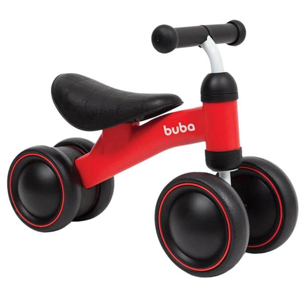 Bicicleta Equilíbrio Andador Sem Pedal Bebê Da Buba Vermelho Imagem de Bicicleta Equilíbrio Andador Sem Pedal Bebê Da Buba Vermelho